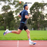 SHYU - Half Crew - White - Indigo - Black SHYU - Half Crew - White - Indigo - Black